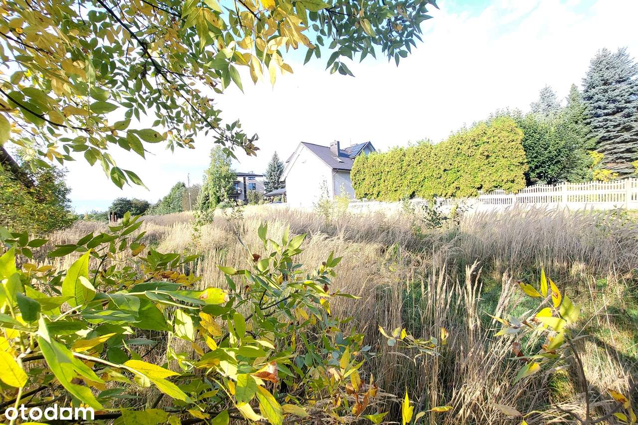 Działka budowlana w Sarnowie, ul. Leśna (gm.Psary) Super Lokalizacja-5