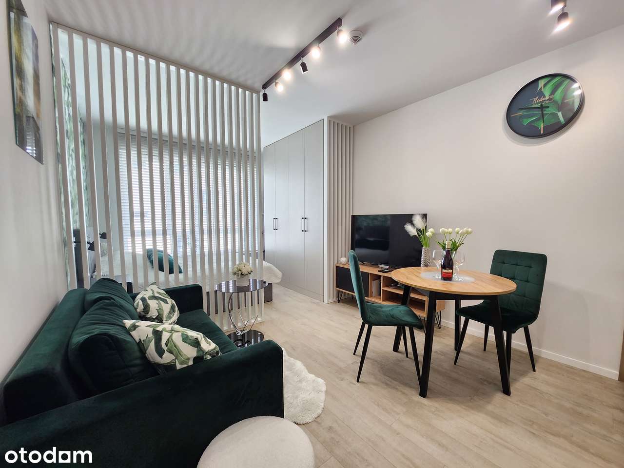 Nowoczesne studio 28m² z sypialnią i klimatyzacją | Gdańsk Przymorze