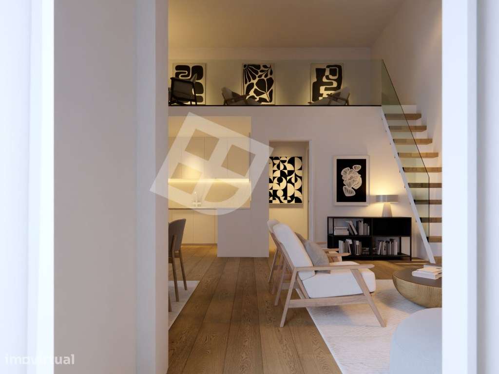 Apartamento T2 c/ Mezannine /Office - Aveiro Centro-1