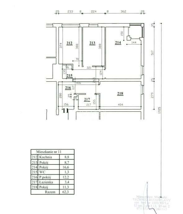 3 Pokoje, balkon, budynek z 2000 r-17
