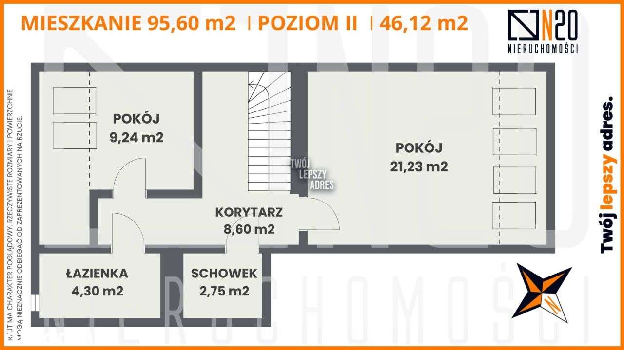 Przestronne 4 Pokoje | Ruczaj | 2 Poziomy - Pełny obrazek: 5/20