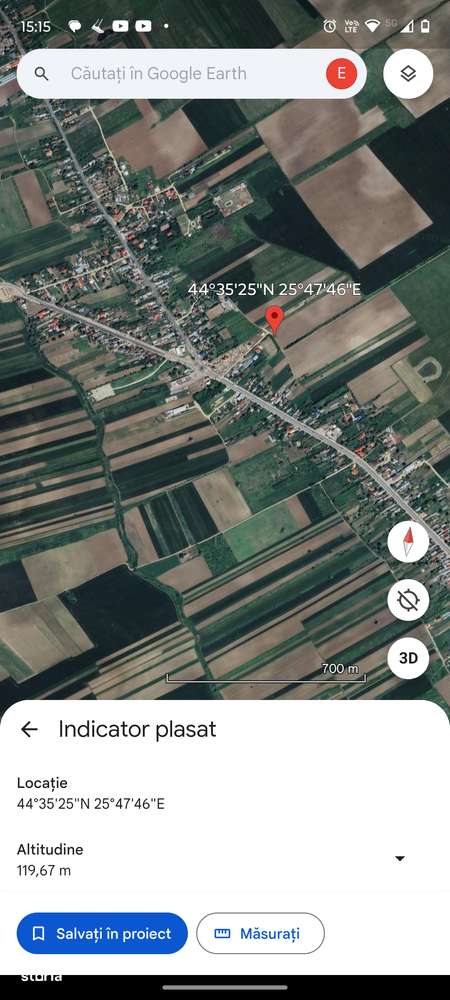 Teren Tartasesti - Penny , intravilan deschidere 70 m - 10E/m-0