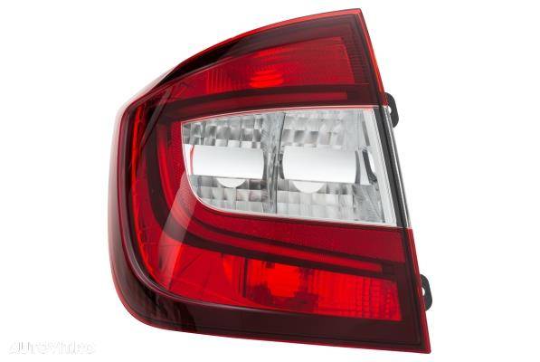 Lampa spate, stop Skoda Rapid (Nh), 10.2012-, Liftback, stanga/dreapta, LED+tip bec P21/4W+P21W+PY21W; fara soclu bec, VARROC - 1