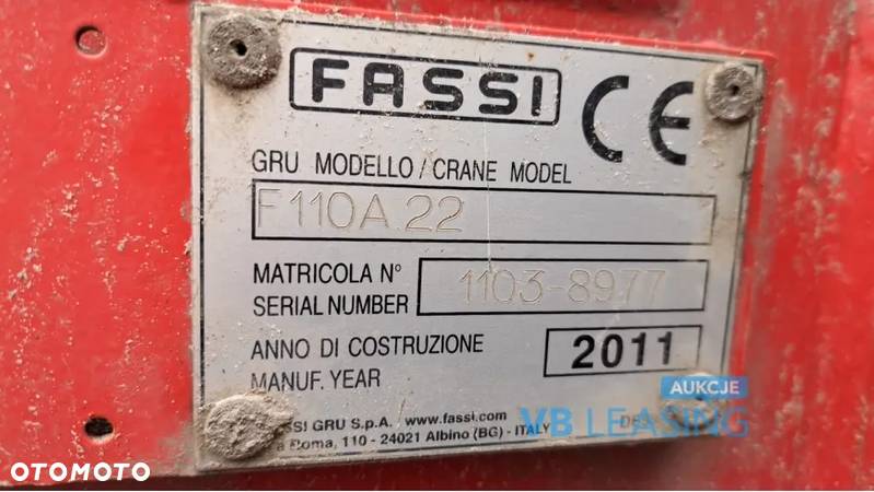 MAN MAN TGS 26-360 6x4, HDS FASSI F110A.22 - 8