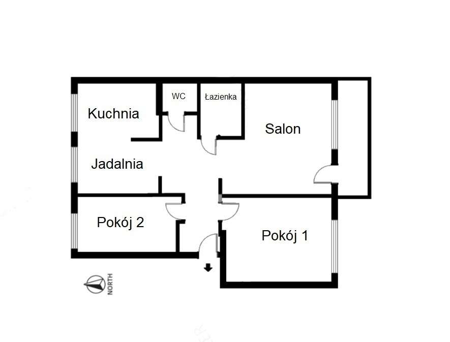 3 pokoje | 70,80 m² | 1. piętro | możliwość 4 pok.-19