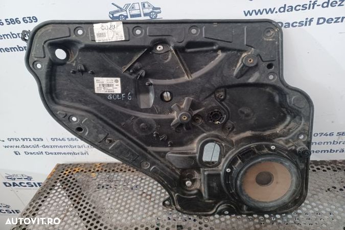 Macara geam fata stanga electrica 5K4839461A Volkswagen VW Golf 6  [din 2008 pana  2015] seria Hatc - 1