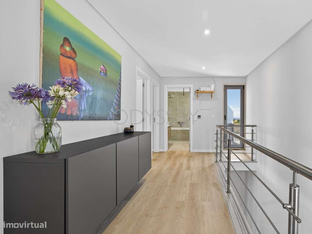 Villa entre litoral e campo com vista mar perto da Ericeira-42