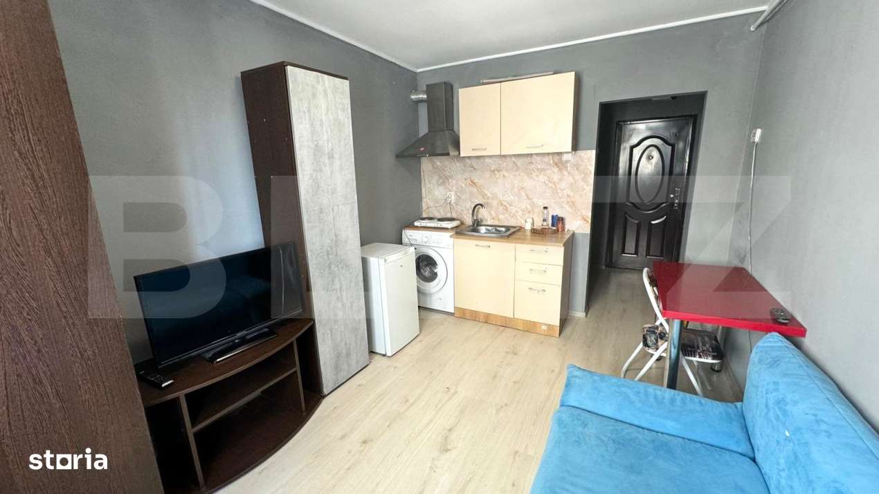 Garsoniera de vanzare, 20 mp, bloc reabilitat - Imagine principală: 4/7