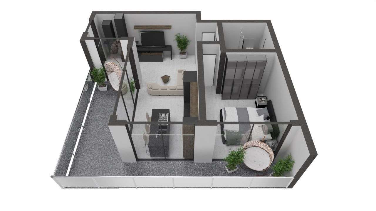 Apartament Mamaia Nord - 2 camere - O.B.A Residence - Imagine principală: 5/10