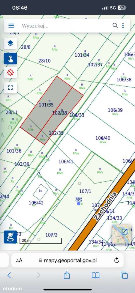 Sprzedam działkę budowlaną 1000m-Wyględy k.Leszna - Pełny obrazek: 2/12