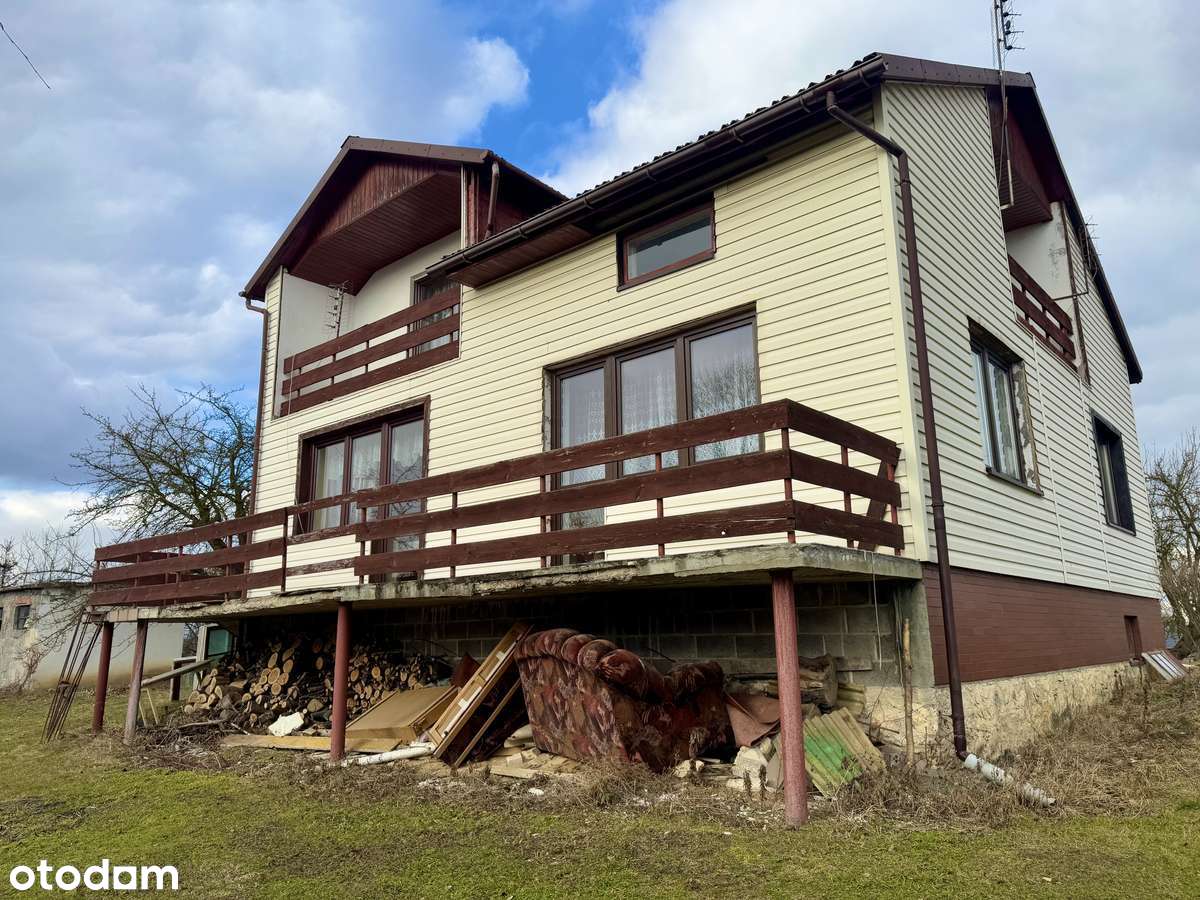 Dom jednorodzinny na działce 1,1ha - gospodarstwo rolne-1
