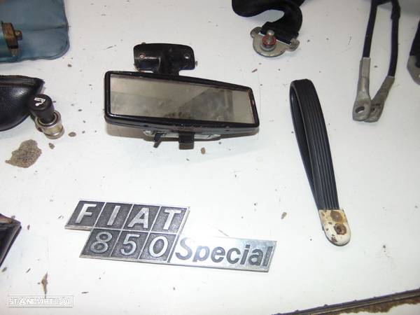 Fiat 850 conta km´s/e + peças - 10