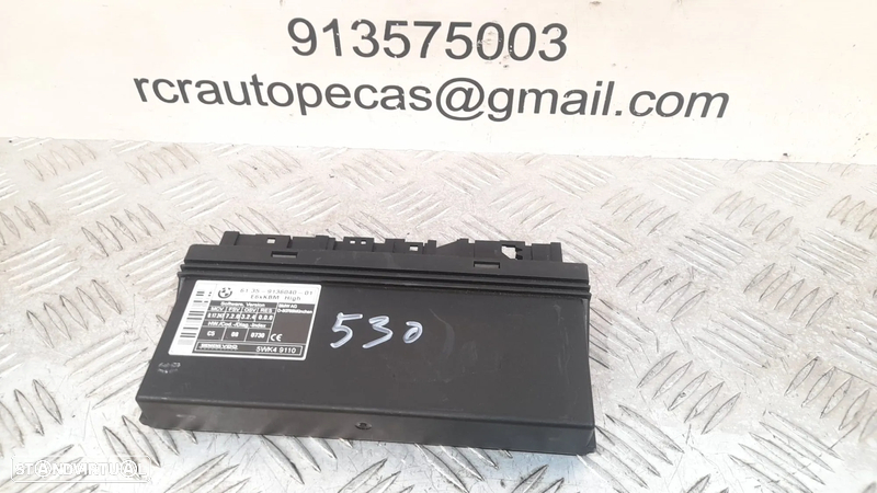 CENTRALINA UNIDADE CONTROLO BMW SERIE 5 E60 61359136040 9136040 E61 SERIE 6 E63 E64 - 4