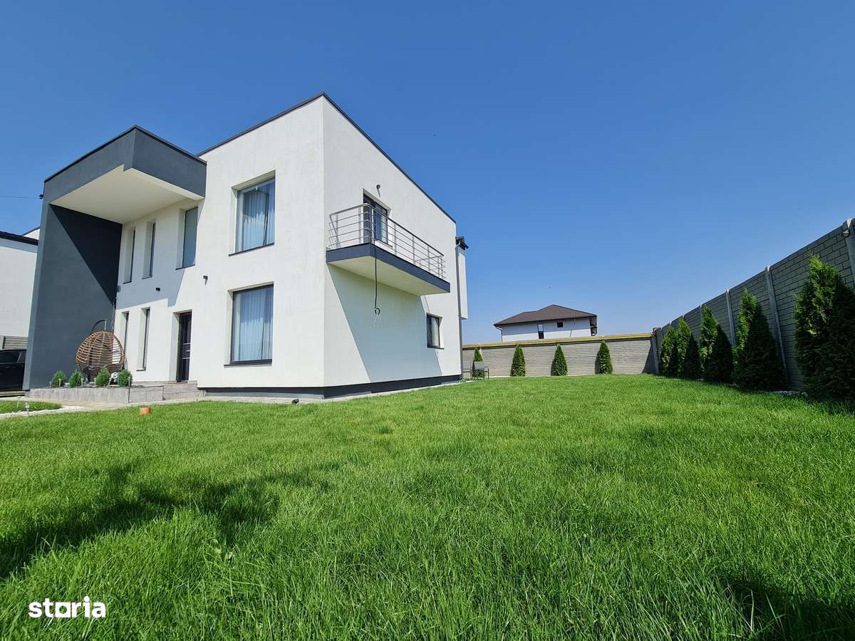 Casă modernă - de vânzare || Comuna Berceni – 4 camere|| teren 400 mp| - Imagine principală: 5/19
