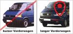 Faruri Angel Eyes Negru Tuning Volkswagen VW Transporter T4 1990 1991 - 5