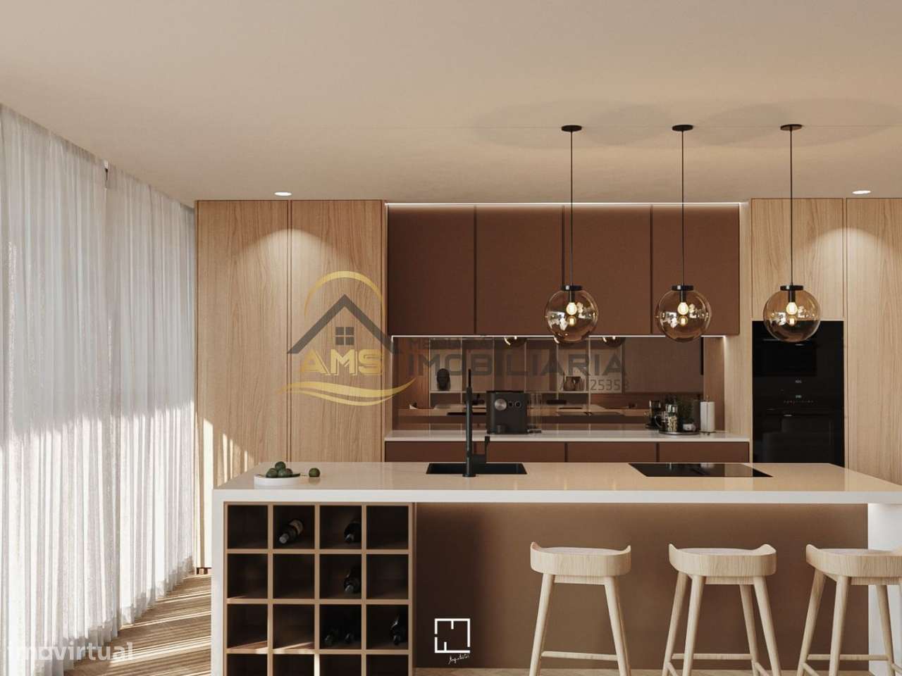 MORADIA T3 DE LUXO COM PISCINA-8