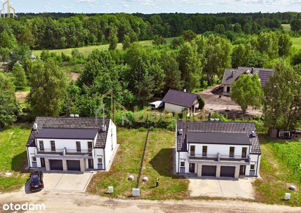 Bliźniak w stanie deweloperskim - Białuń-2