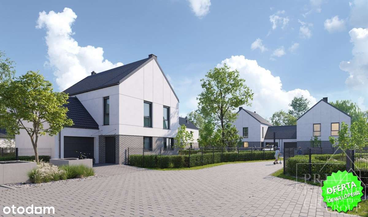 Dom wolnostojący nr 34_działka 420m2 pompa ciepła