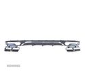 DIFUSOR PARA MERCEDES E-CLASS W213 SEDAN 16-20 + PONTEIRAS ESCAPE - 2