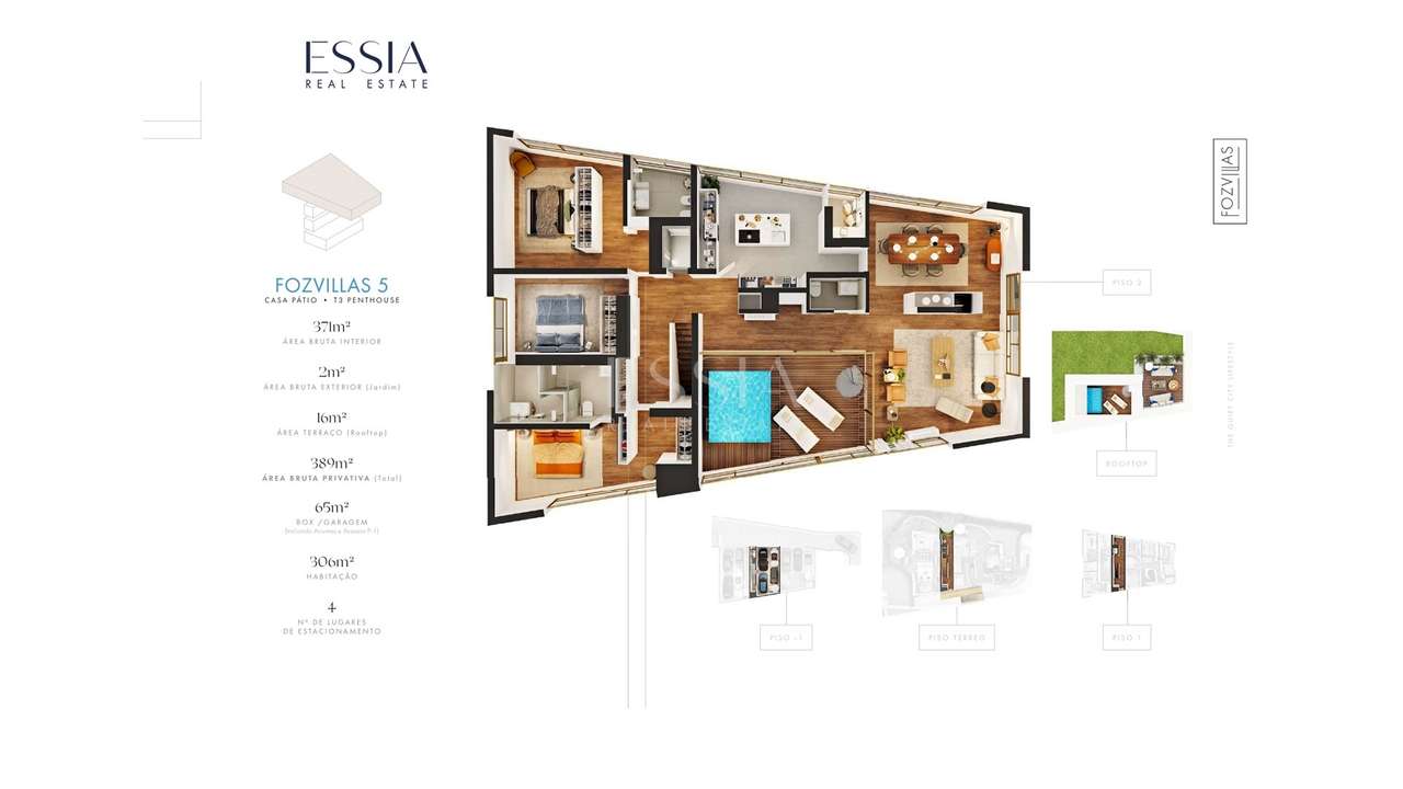 Apartamento T3 com Terraço no Foz Villas, na Foz do Douro-13