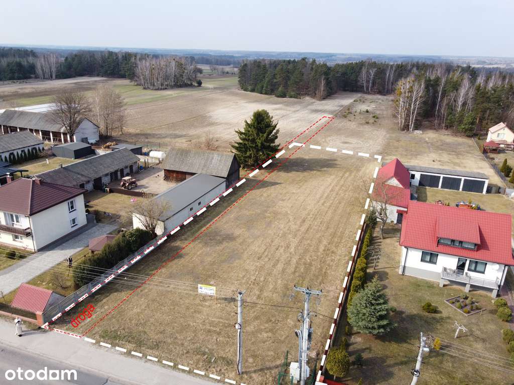 Działki z WZ, Dąbrowa Jastrzębska, 15km od Radomia