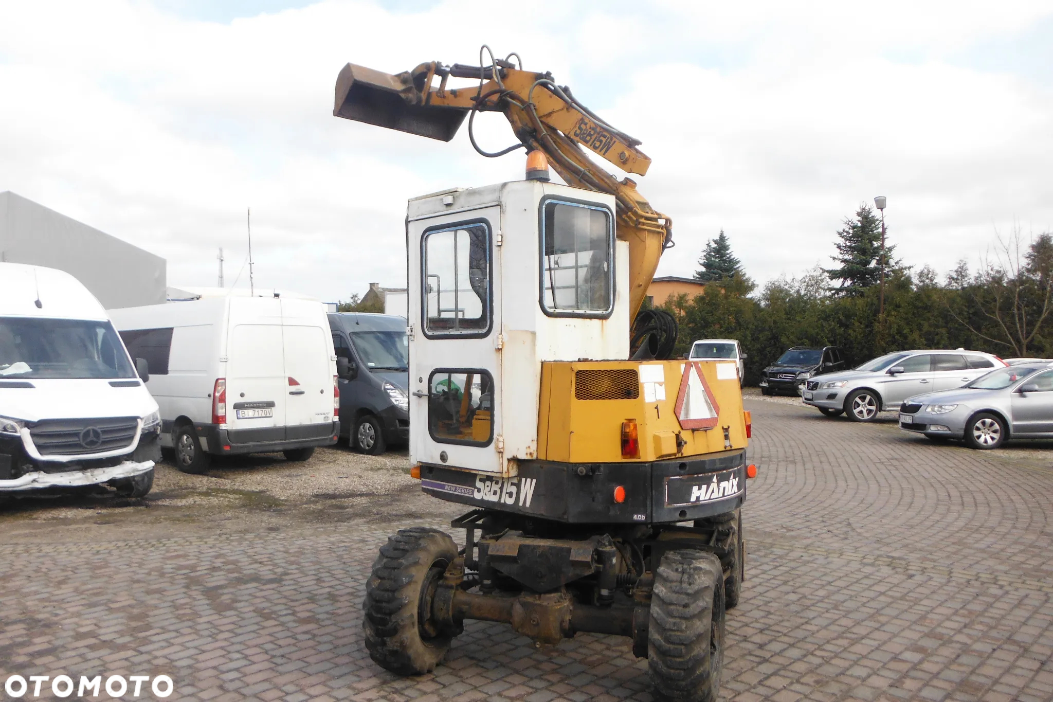 Hanix b15w koparka  minikoparka 4x4 jcb cace kubota - 2