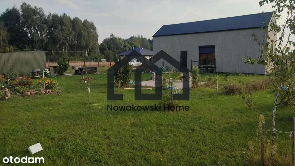 Dom całoroczny do wykończenia w sąsiedztwie lasów