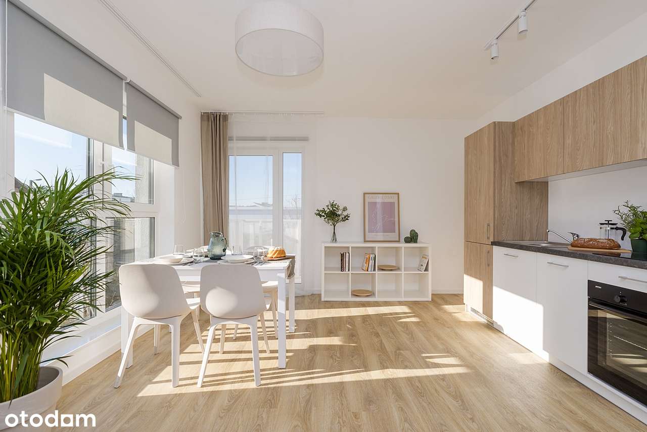 4 pok - 61 m², jasne, komfortowe,przestronne, nowoczesne, pet friendly