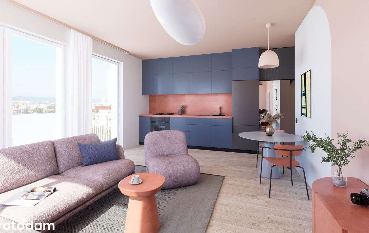 Mieszkanie 3 pokoje Gdynia Obłuże z ogródkiem-8