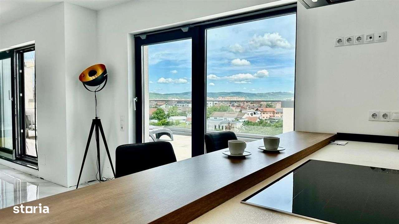 Penthouse cu terasa spectaculoasa si vedere panoramica - Turnisor - Imagine principală: 3/10
