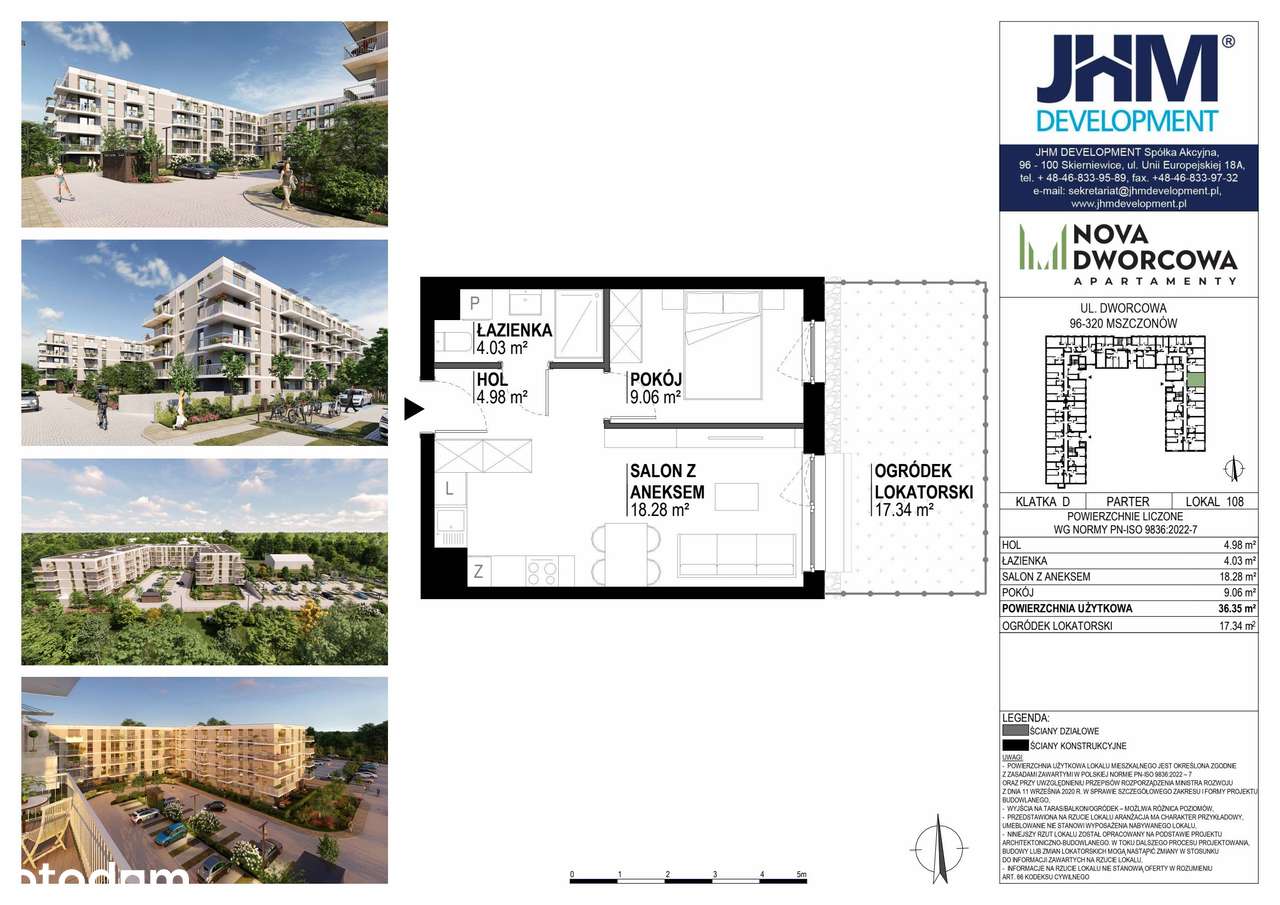 Nova Dworcowa | mieszkanie 2-pok. | D.0.108 - Pełny obrazek: 2/9