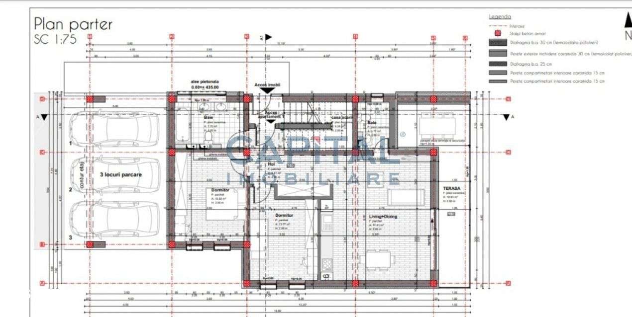 Comision 0% 4 camere 160 mp, 2 nivele, 4 bai, teren 370 mp, priveliste - Imagine principală: 3/4