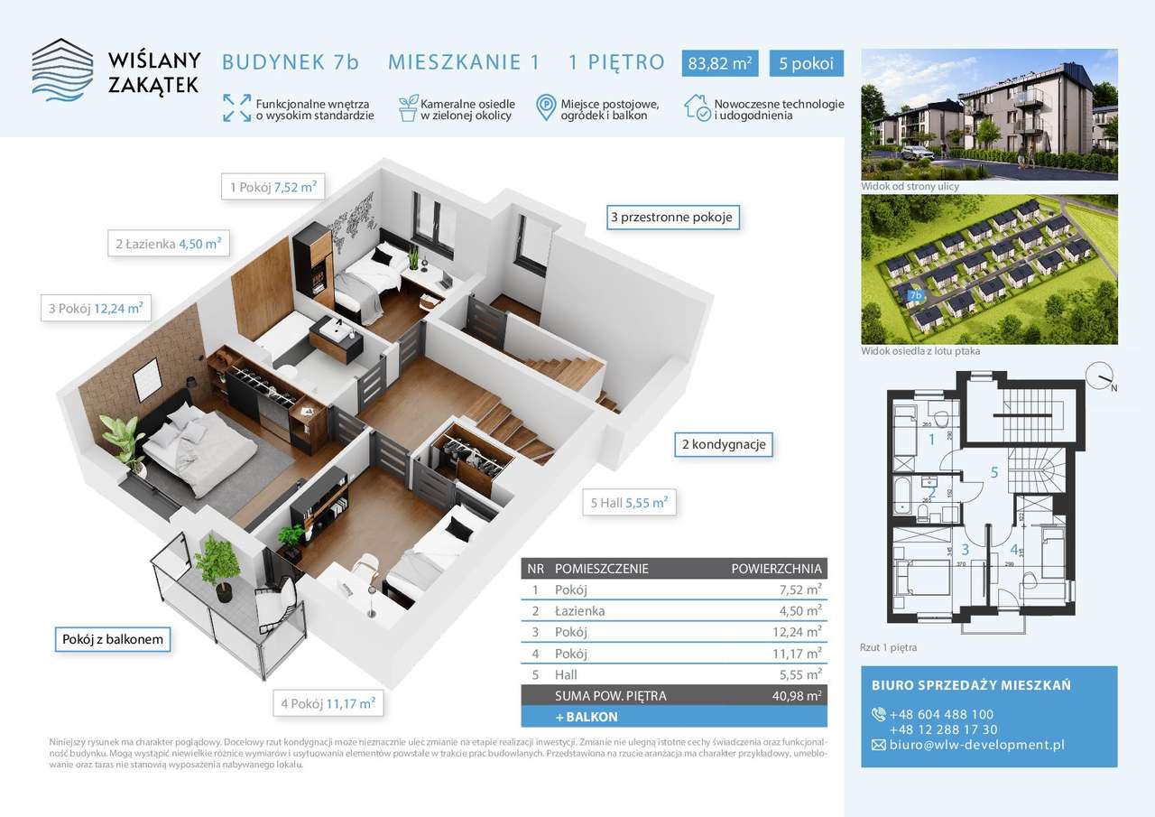 Mieszkanie z ogórdkiem dwupoziomowe-4