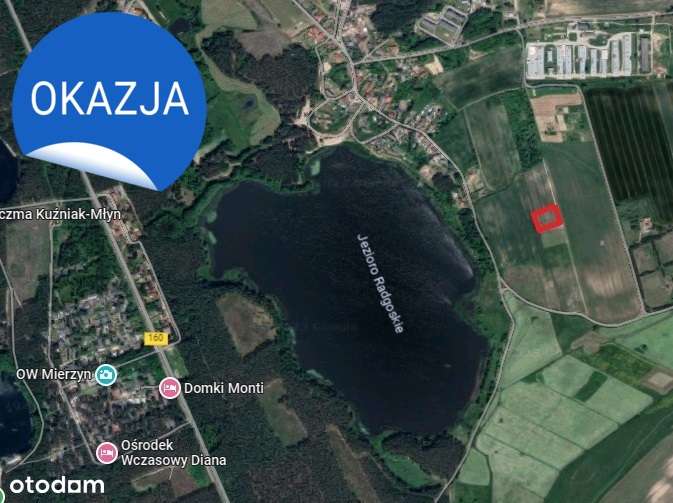 Sielska działka nad jeziorem Radgoskim - Pełny obrazek: 4/8