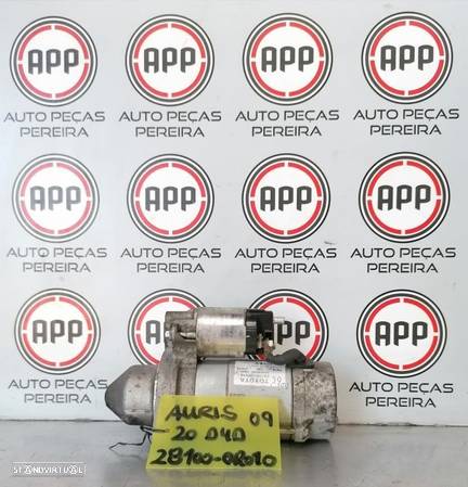 Motor de arranque Toyota Auris, Avensis 2.0 D4D de 2009 referência 28100-0R010. - 1