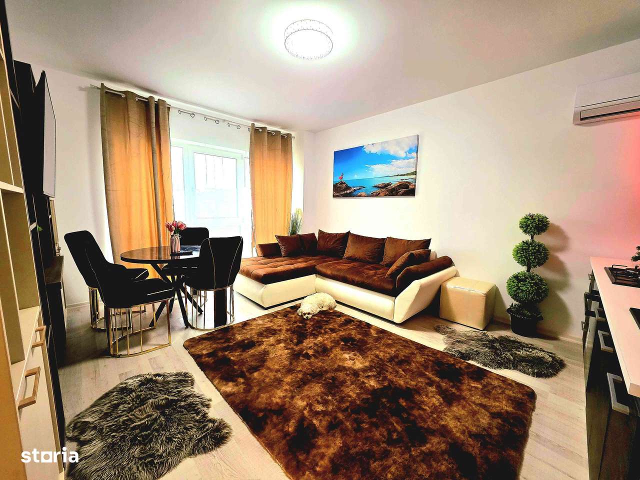 persoana Fizica Vând Apartament 2 si 3 camere mobilate modern+parcare - Imagine principală: 4/12