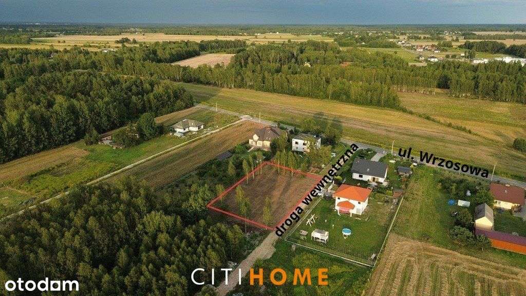 Piękna duża działka Glinianka-0