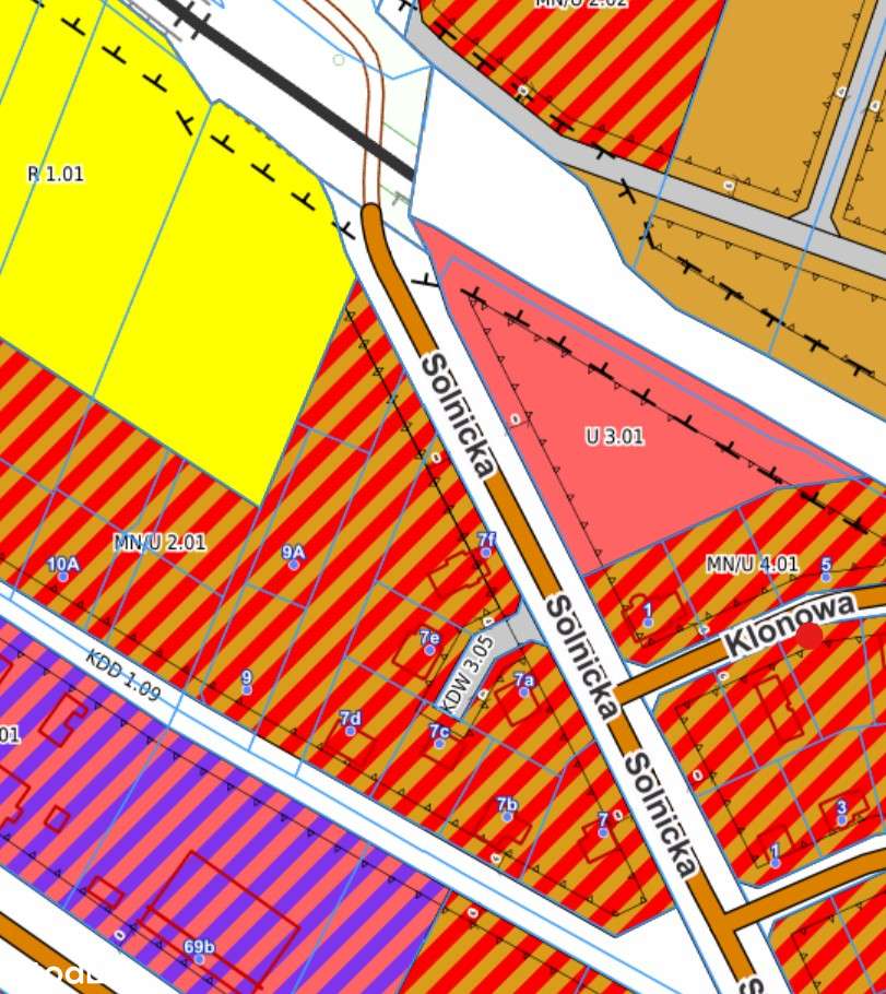 Działka budowlana Bierutów 2162 m2 - Pełny obrazek: 2/4