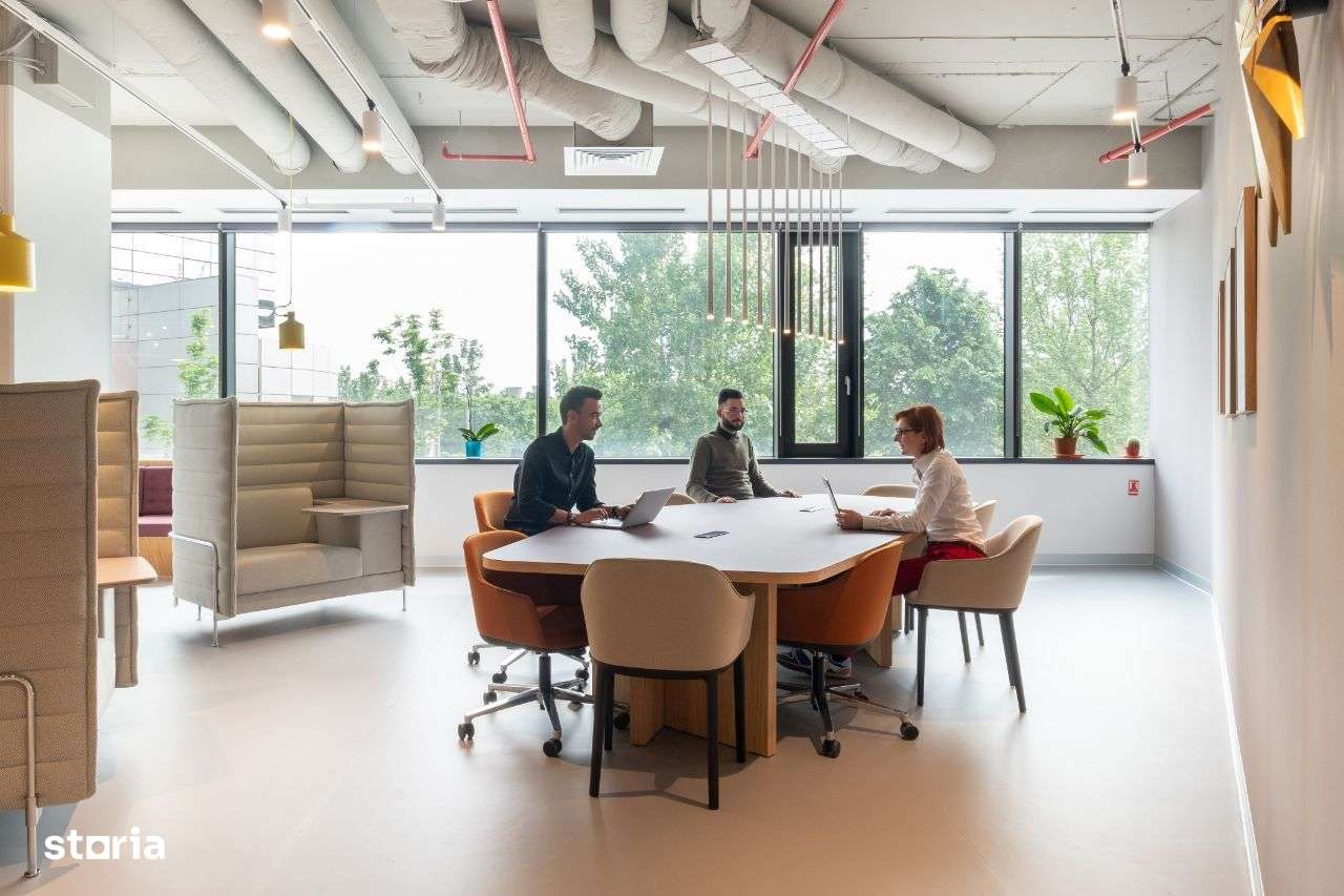 Spațiu de birou frumos proiectat pentru 1 persoană în Spaces Campus 6 - Imagine principală: 1/20