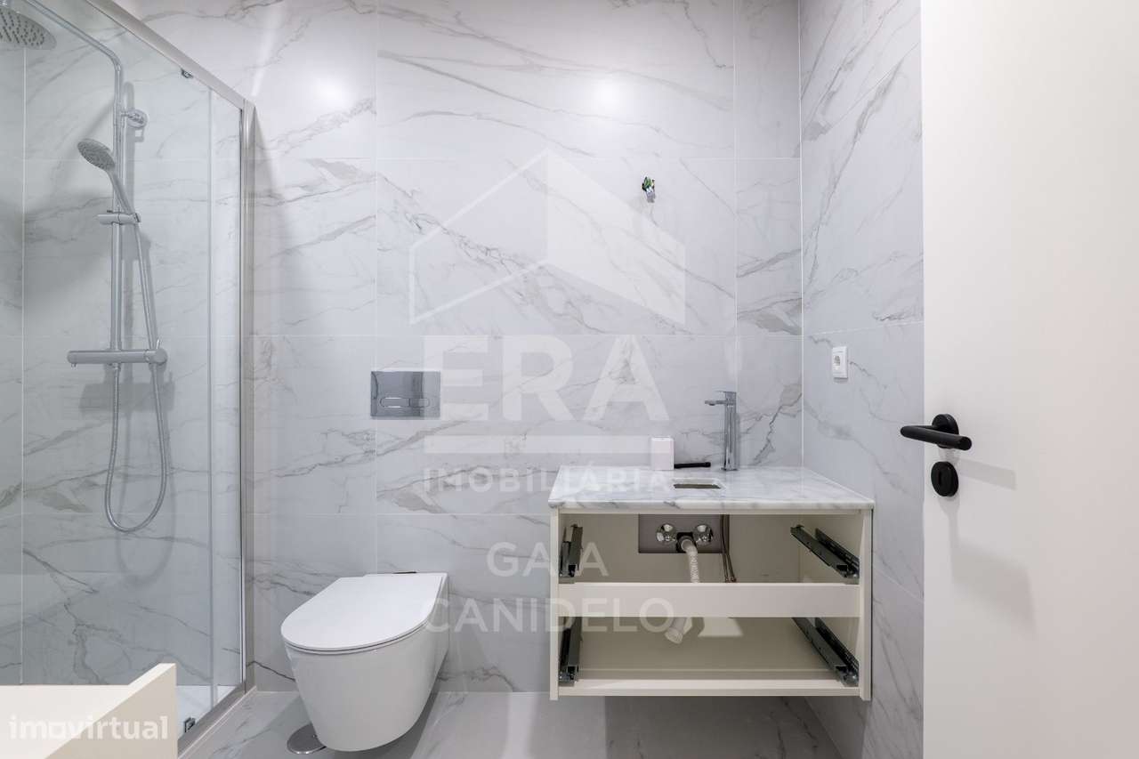 T2 em Condominio com Piscina em Canidelo-3