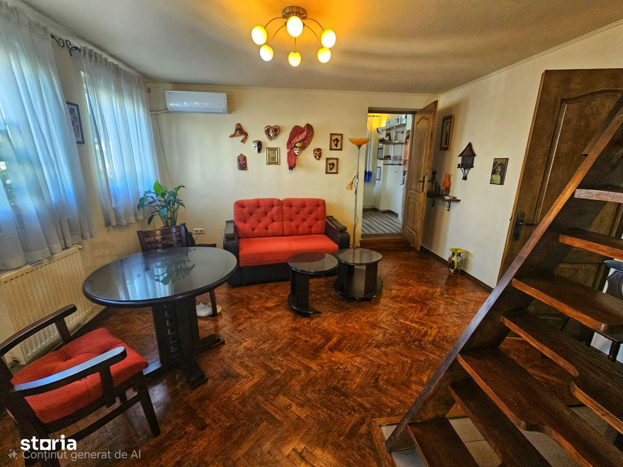 Casa P+1E+M, cu 5 camere în Cantacuzino – ideală birouri sau locuință-12