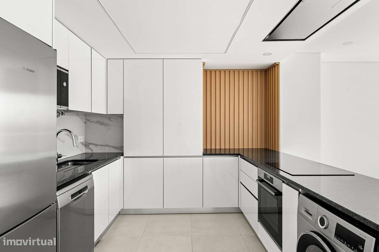 Apartamento T3 de luxo, NOVO, praia, vista mar, piscina!-6