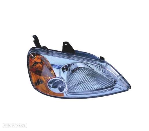 FAROL DIR OPTICAS PARA HONDA CIVIC SEDAN 4P 01-03 - 1