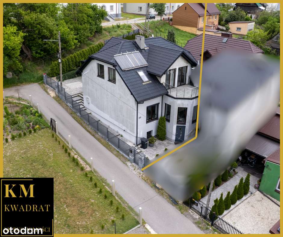 Nowoczesny dom 162m2 w zabudowie bliźniaczej, Ul. Nadrzeczna-3