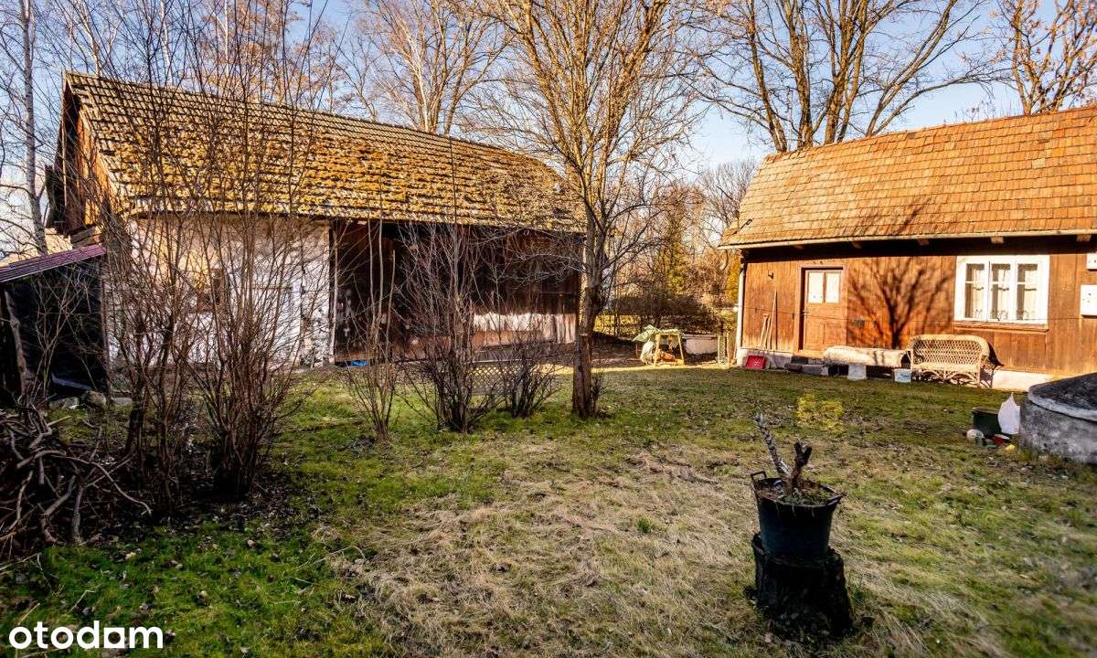 Drewniany dom ze stodołą w Krzeczowie - 5 min A4-10