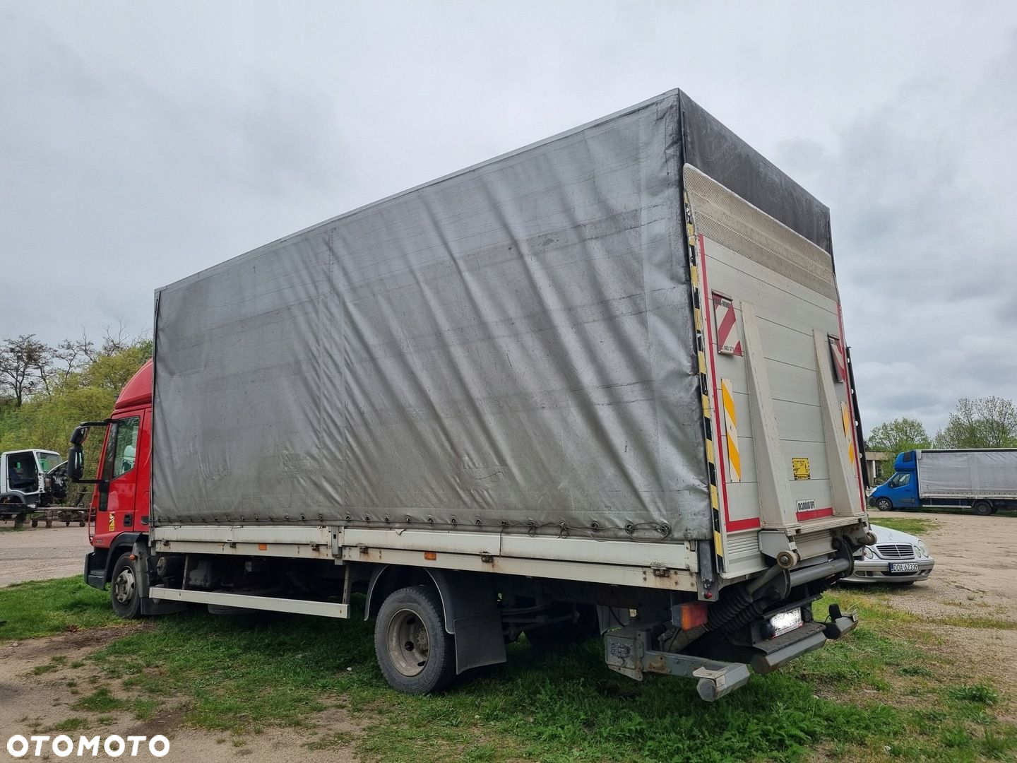 ZABUDOWA PLANDEKA PAKA MAGAZYN 6,2 m DAF CF 65 LF 45 55 RENAULT MIDLUM MAN TGL VOLVO FL6 - 3