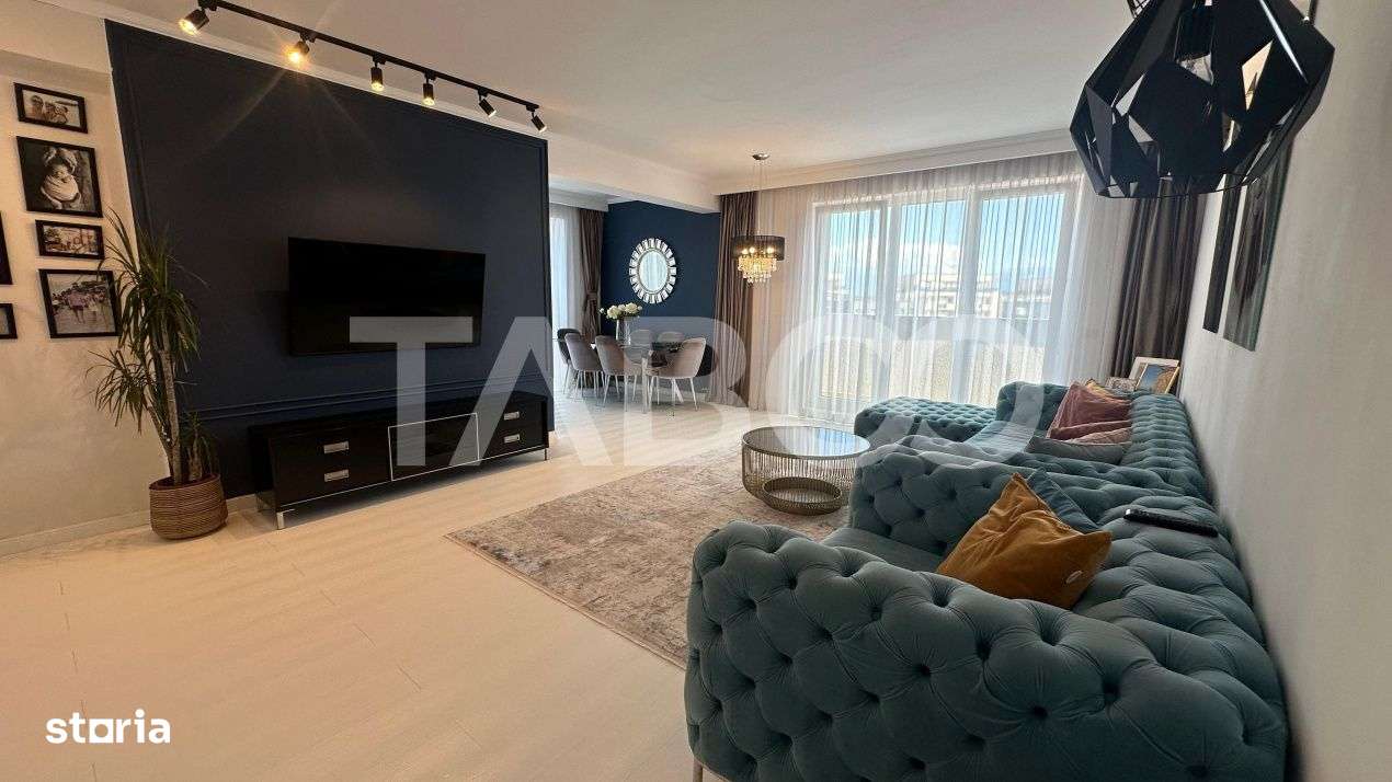 Penthouse de lux 3 camere loc de parcare 2 bai zona Lupeni Sibiu - Imagine principală: 4/16