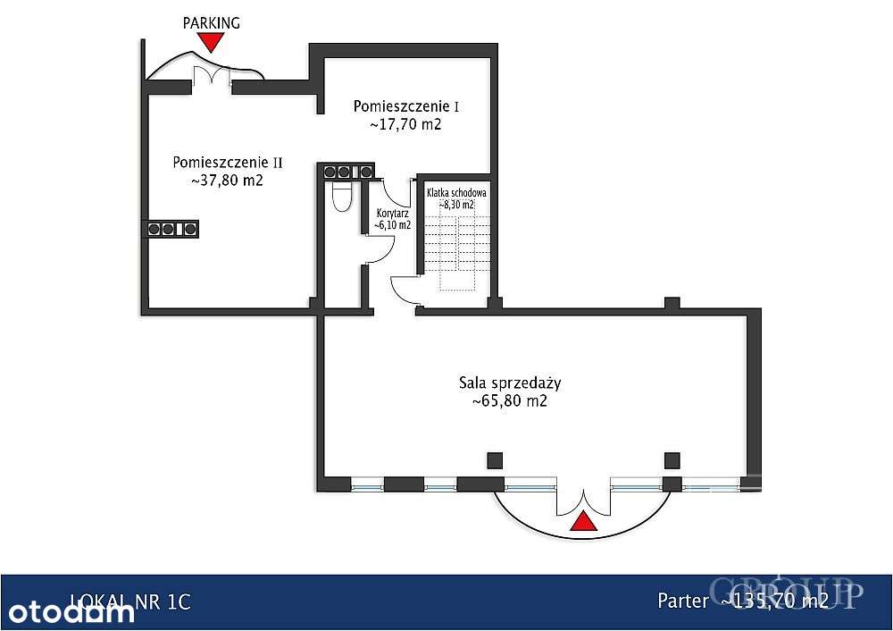 Lokal usługowy na Klinikę Medyczną pl. Bema 361m2-12