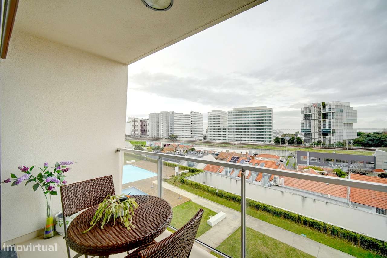 Apartamento em condomínio fechado com Vista Rio - Grande imagem: 5/30