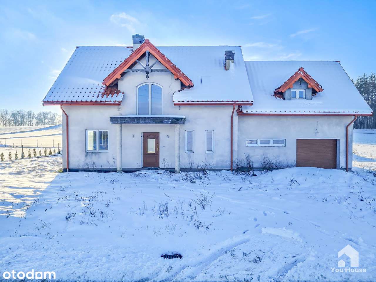 Dom w Ostaszewie k. Lubawy - wygodny i przestronny-2